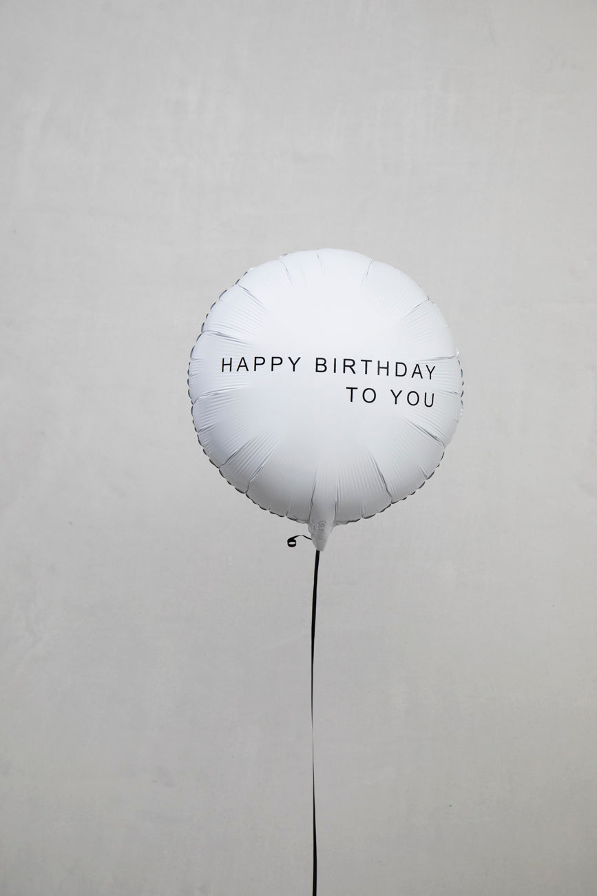 Globo Happy Birthday to you