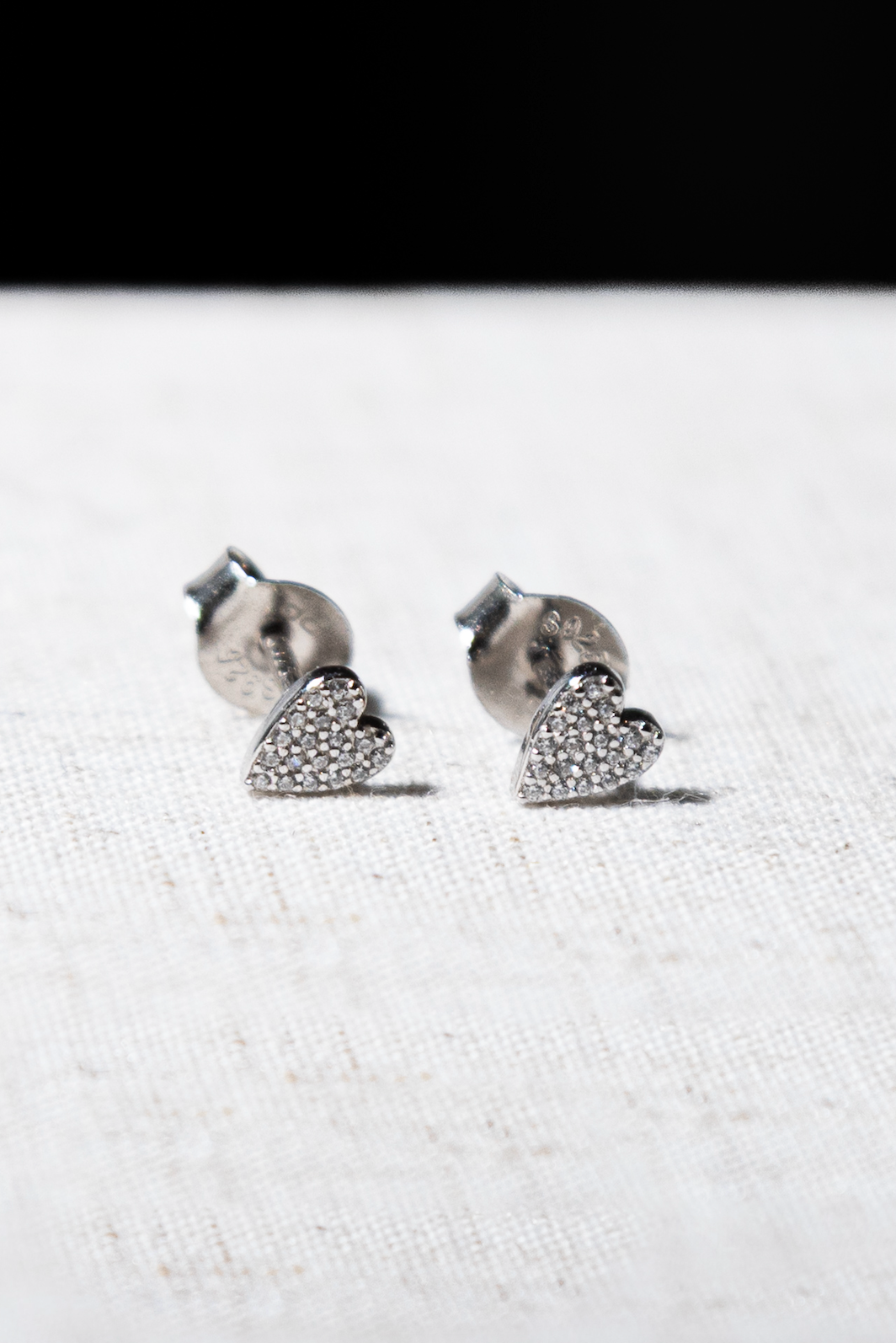 Aretes Corazón x PájaroPiedra