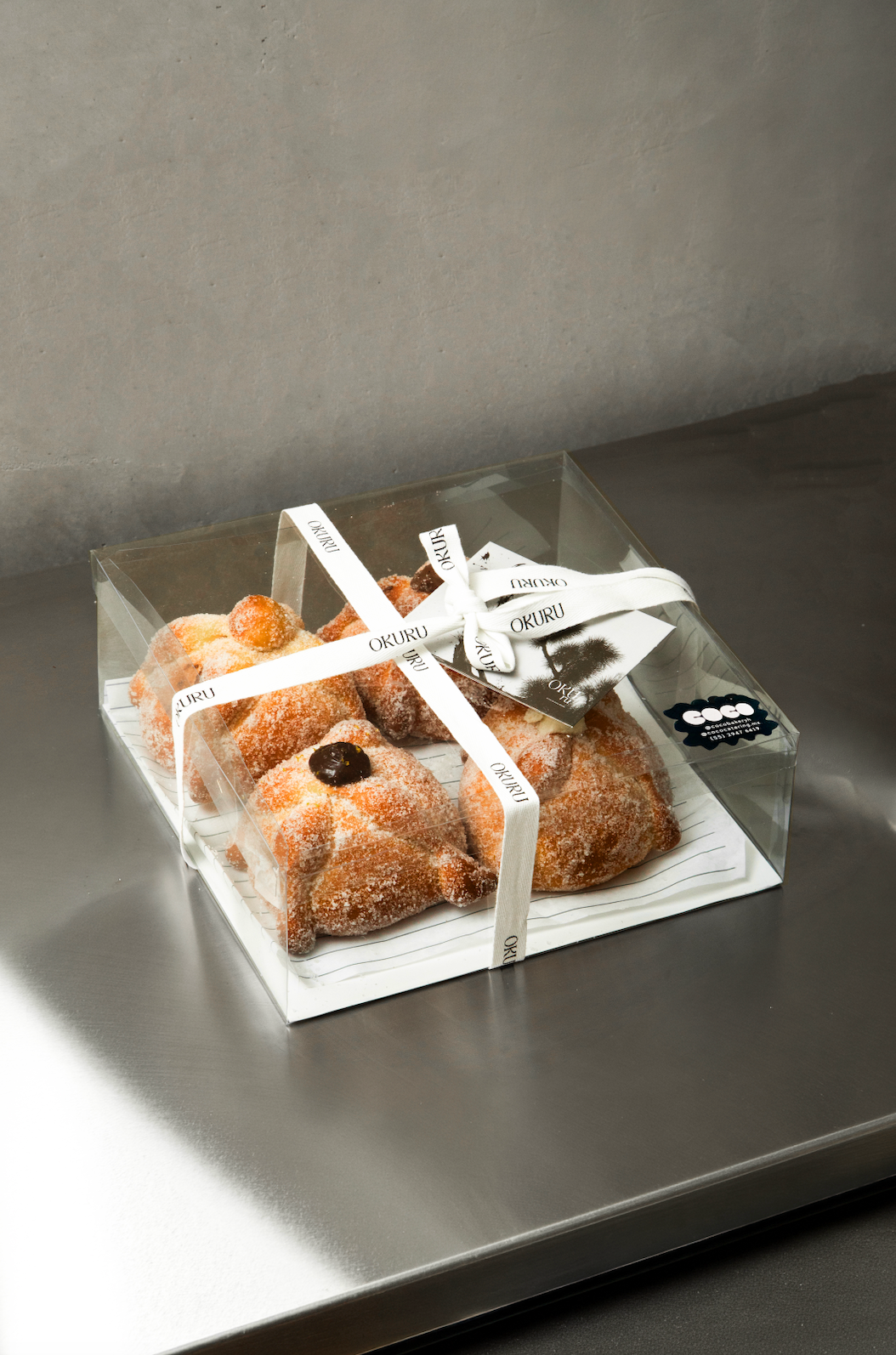 Cajita Pan de muerto x Coco Bakery
