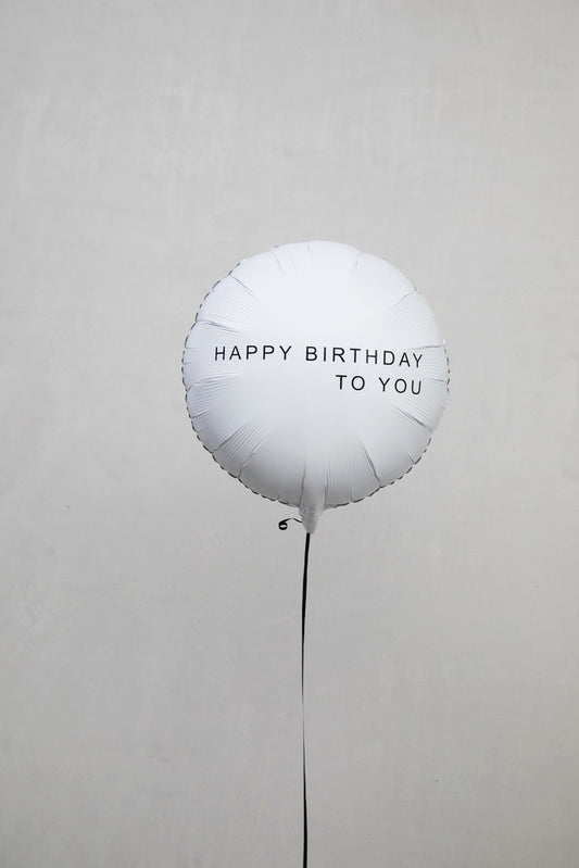 Globo Happy Birthday to you