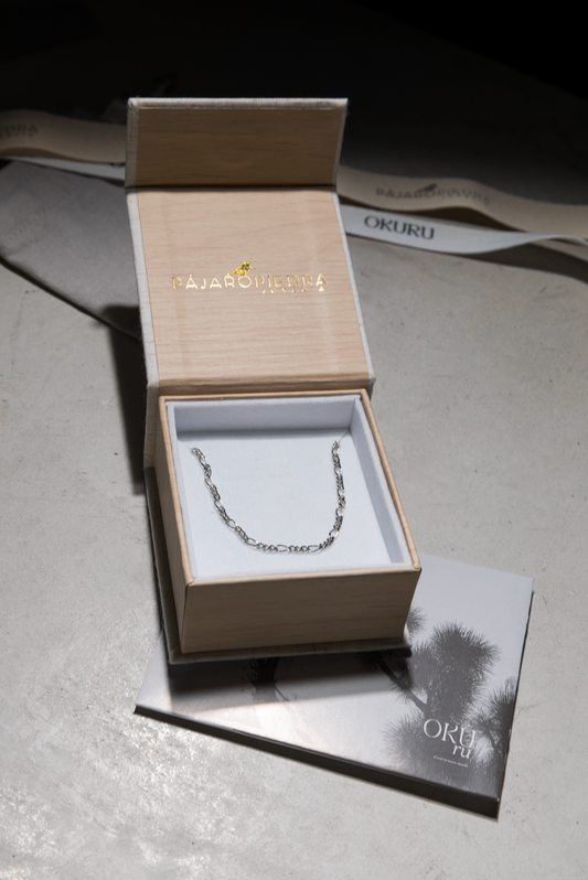 Collar Eslabón x PájaroPiedra