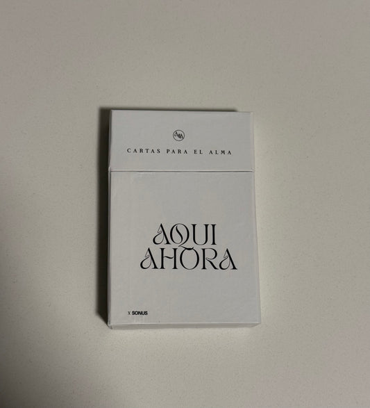Cartas oráculo “Aquí y Ahora”